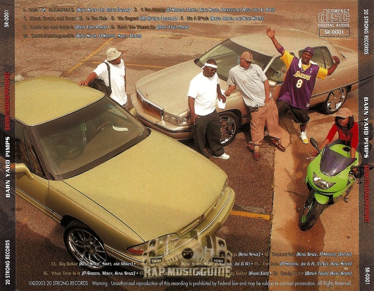 洋楽 BARN YARD PIMPS SEE WUT HAPPENDWZ Barn Yard Pimps – Seewuthadhappendwz – CD (Album), 2003